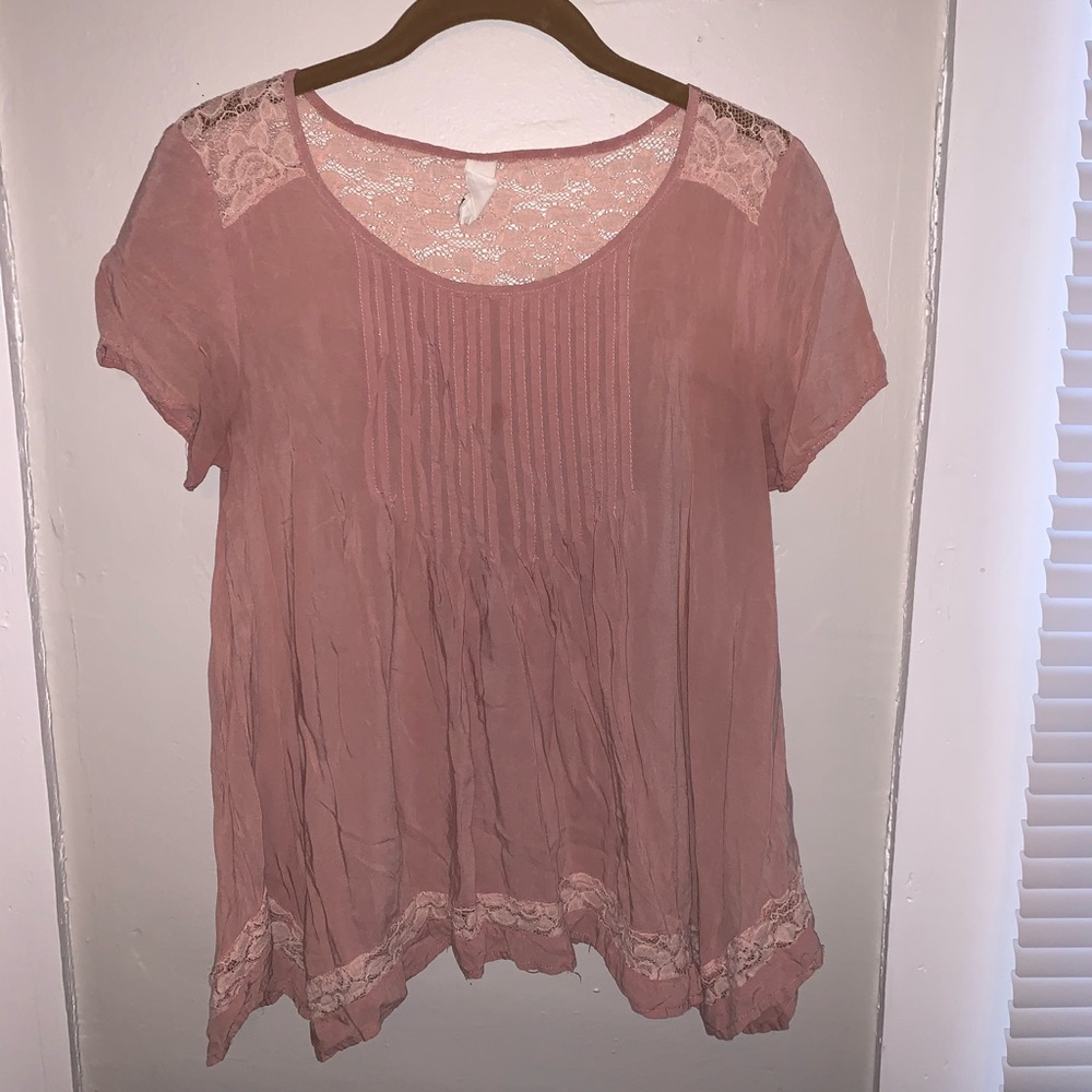 Pink top